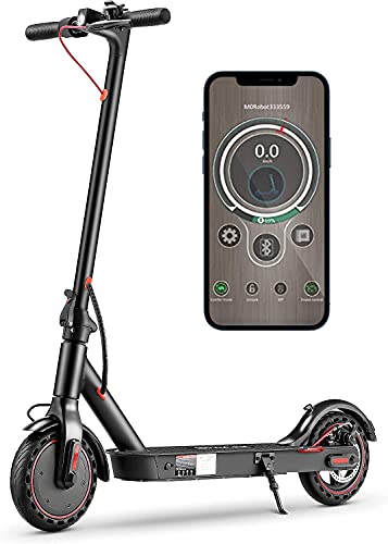 iSinwheel Electric Scooter, UP to 19 MPH, Cruise Control,17 Miles Long-Range, 8.5   Maintenance Free Tires, Portable Commuter Electric Scooter Adults with App (I9)