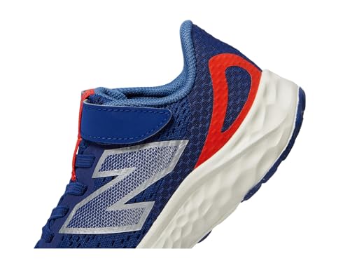 New Balance Tênis de corrida unissex infantil Fresh Foam Arishi V4 elástico com alça superior, Inkwe