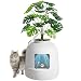 Lifewit Katzenklo Blumentopf mit Pflanze & Schaufel, Katzenklo Versteckt, Katzentoilette XXL mit Geruchskontrolle & Kohlefilter, Wohnzimmer, Schlafzimmer, Ecke, Weiß