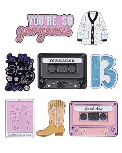 Image of beyonday Creative Singer Pins for Collection Lyrics Album Inspired Brooch Pins for Fans Friendship Brooch Music Lover Enamel Pins on Backpacks Clothes Jeans Hats Concert Gifts for Enthusiasts Women Adults