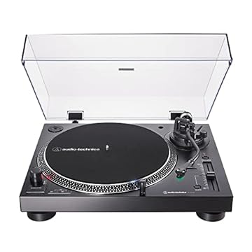 Toca Discos, Analógico e Digital (USB), Acionamento Direto - AT-LP120XUSB-BK, audio-technica, Preto - Bivolt 120/240V