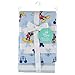 Disney Baby 4-Pack Receiving Blankets — 100% Cotton Flannel, 28