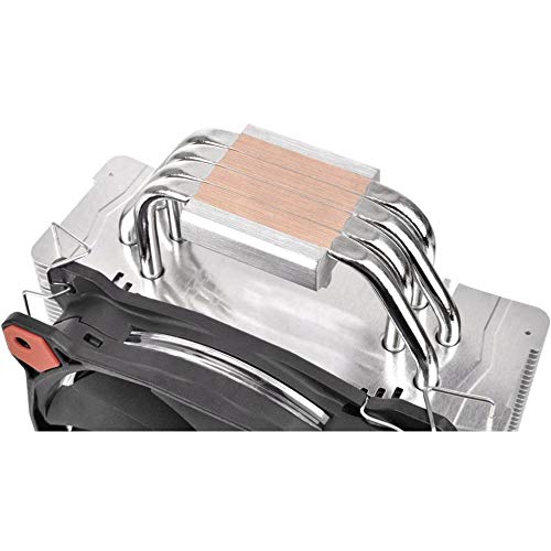 Thermaltake Riing Silent 12 CPU Cooler Rojo - vue 5