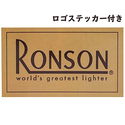 Encendedor Ronson oil estándar con logo miniatura 4