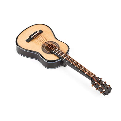 Mini modèle de guitare modèle de guitare en bois Mini affichage de guitare pour cadeau ou déco - Les Beatles, Paul McCartney, John Lennon, RIngo Starr, George Harrison Mini modèle de guitare modèle de guitare en bois Mini affichage de guitare pour cadeau ou déco – Image 7