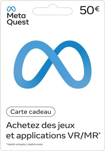 Carte cadeau Meta Quest - pour la France - par la poste