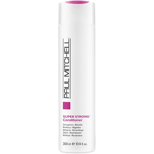 Paul Mitchell Super Strong Conditioner, Strengthens + Rebuilds, For Damaged Hair