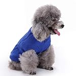 Dog Sweater, Warm Pet Sweaters for Small Dogs Medium Dogs Large Dogs, Cute Knitted Classic Cat Sweater Dog Clothes Coat for Girls Boys Dog Puppy Cat