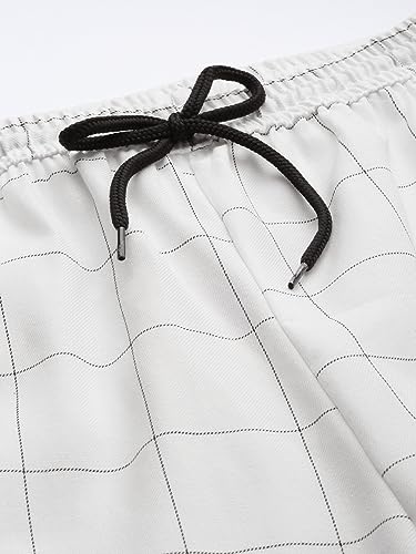 Image of KRYPTIC Women's 100% Pure Cotton Woven Pyjama | Mid Rise Relaxed Fit Full Length Nightwear Pant with Elasticated Drawstring Waistband & Side Pocket | Comfortable Lounge, Sleepwear & Casual Bottom Wear