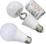 Jinshining White Light Bulb Safe Box Secret Light Bulb, Storage Realistic Decoy Hiding, Safe-Hidden Compartment, Diversion, Hidden Products Safes and Accessories