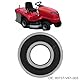LT Easiyl 2 Stück Rasenmäher-Zahnriemenlager 80737-VK1-003 6202-2RS Lager Kompatibel mit Honda HF2415 HF2417 HF2620 15 X 35 X 11 Mm