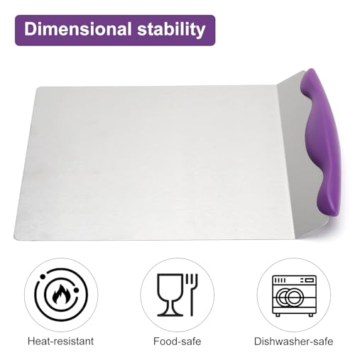 Miniatura 4 de Dawris Servidor Para Tartas, Elevador De Tartas, 2 Piezas De Acero Inoxidable, Protector De Tartas Con Mango, Accesorios Para Tartas, Pizza, Ideal Como Base Para Tartas Y Pala Para Pizza