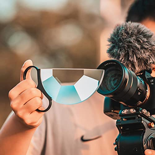 Brteyes Caleidoscópio portátil de 150 mm, filtro prisma, acessórios de câmera, filtros de efeitos es