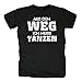 TSP Aus dem Weg ich muss Tanzen T-Shirt męski