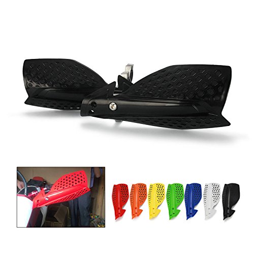 Image of Motorcycle Handguards Double Layer Protection 7 /8 inchand 11 /8 inchUniversal for CRF250R CRF300L KLX 300 KLX 250S RMZ450 DRZ125 YZ85 YZ125 CLX 700 Black