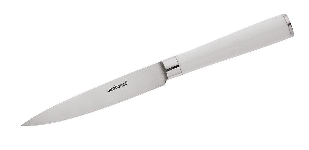 Éplucheur Sambonet acier inoxydable blanc pour peler sans effort ni fatigue