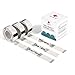 Produktbild Phomemo D30 D30Pro Thermodrucker-Papierrolle - Durchsichtiges Transparentes Druckpapier Selbstklebender Mini 14 x 30 mm (0,55 x 1,18 Zoll) für Bluetooth Compact Mobile-Drucker, 3 Rollen