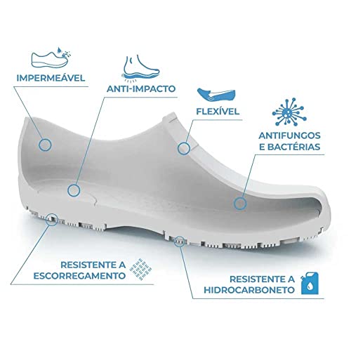 Babuch Feminino Para Enfermeira Antiderrapante Boa Onda Noah