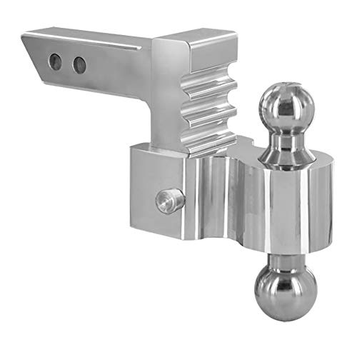 Andersen hitches 4" drop/rise rapid hitch with pla…