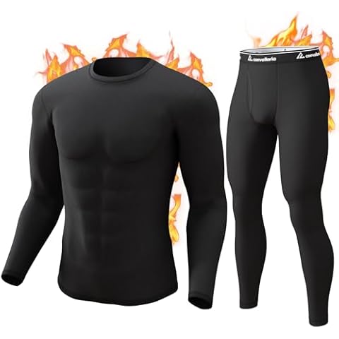 CL convallaria Thermal Fleece Underwear Set Cover