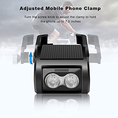 Tsuinz Bike Lights Front And Back Bike Light Bright Usb Rechargeable Bicycle Headlight And Taillight With Ipx4 Waterproof Mount 4 In 1 Bike Light Holder With Horn For Phone 4.0 To 6.5 Inches #TOP6