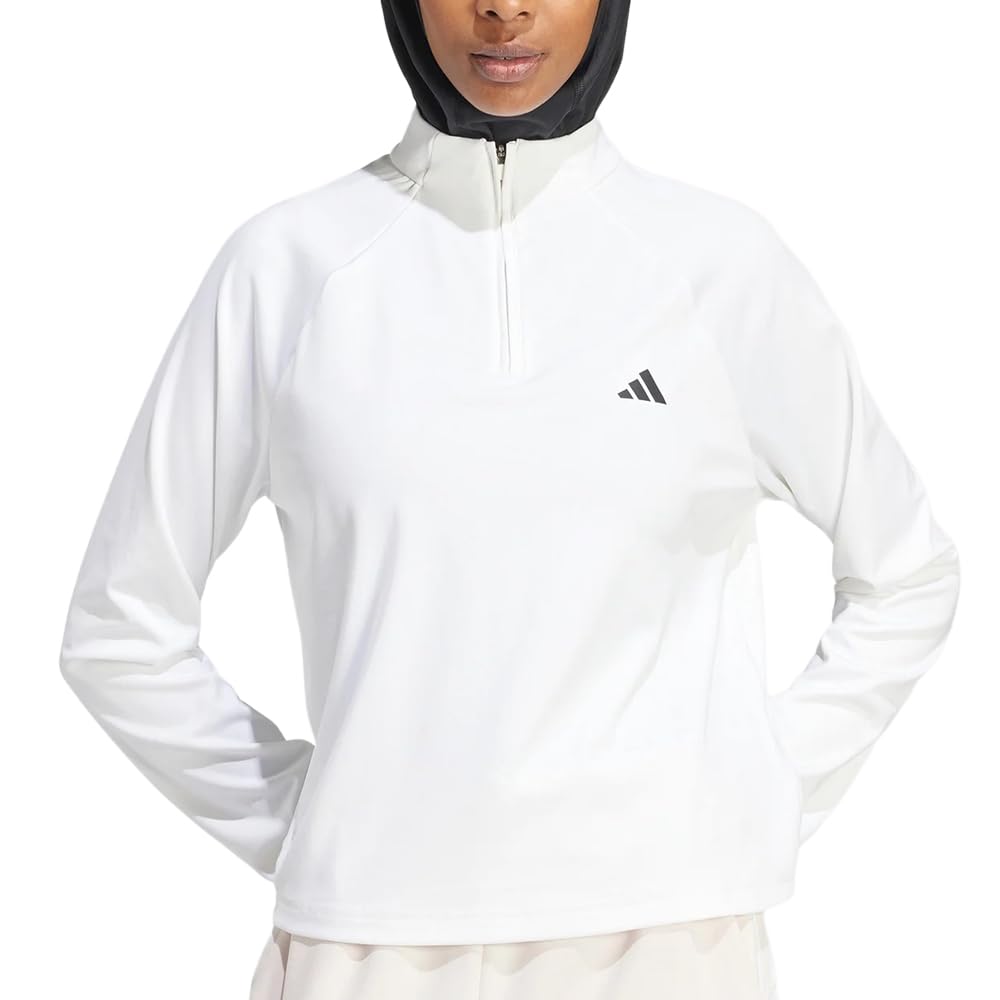 adidas Bluza sportowa Kobiety Train Essentials Quarter-zip Cover Up Sweatshirt