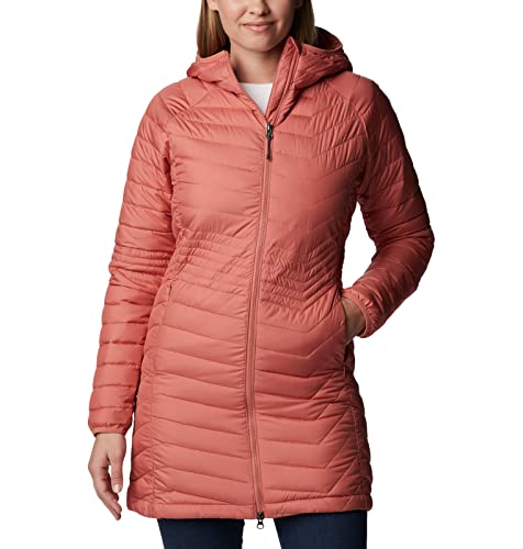 Image of Columbia Women Solid Powder Lite Mid Jacket Hoodie