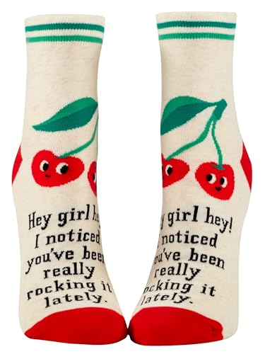 Blue Q Womens Novelty Ankle Socks - Funny Ankle Socks for Women Sizes 5-10 For Mothers Day Holiday and Birthday Present
