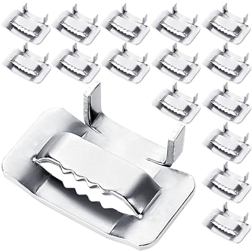 Ear-Lokt Buckle,Metal Banding Clips,3/4