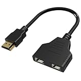 VIEVRE HDMI Splitter, 2 Monitore Können Nicht Gleichzeitig Verwendet Werden...