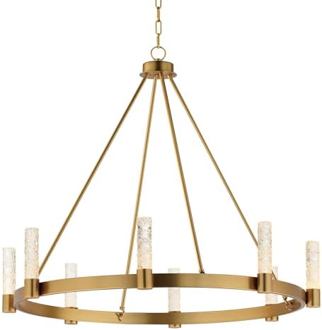 Maxim Lighting 38446IBNAB Duchess - 4W 8 LED Chandelier-28 Inch Tall and 36 Inch Wide