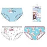 3-teiliges Set Die Eiskönigin-Schlüpfer für Mädchen, 3-teiliges Set aus Eiskönigin mit Kinderdesign für den täglichen Gebrauch, bunt, 2-3 Jahre