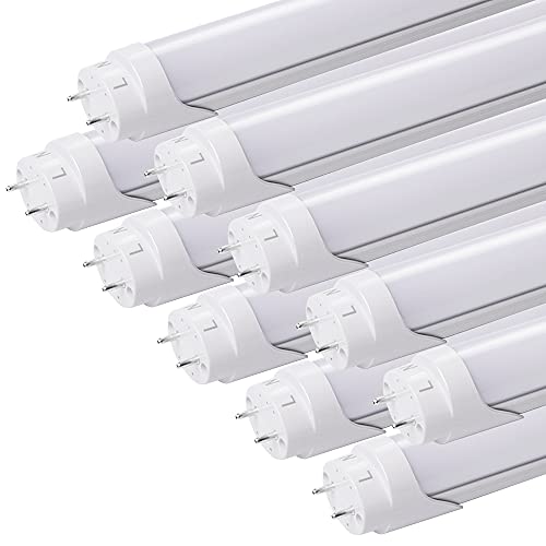 片側給電 led蛍光灯 40W型 LED 直管ランプ 明るさ2600LM 消費電力18w 省エネ 昼白色5000k 電気代の節約 耐久性に優れている 長期間使用 T8直管 G13口金 120cm PL賠償責任保険加入済み 10本セット