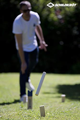 Schildkröt Kubb Schwedenschach, das beliebte Gartenspiel aus Skandinavien, komplettes Set aus FSC zertifiziertem Holz, inkl. Tragetasche zur Aufbewahrung, 970112