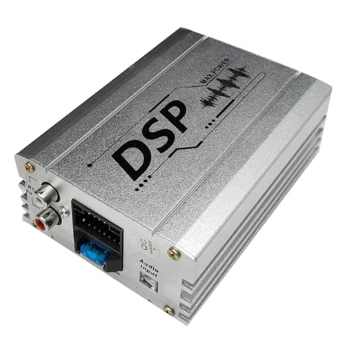 image for Kqcibz Metal Silver Car Dsp Digital Audio Processor Navigation Machine