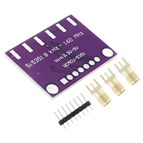 Digiyes Si5351 I2C Iic 8Khz-160Mhz High Frequency Signal Generator Breakout Board, Dc3.3-5V Square Wave Frequency Generator Board Module For Arduino #TOP6