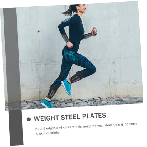 Plaques acier gilet musculation haut de gamme