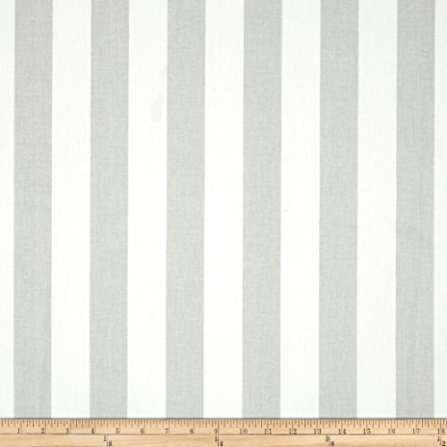 Premier Prints Canopy Stripe French Grey, Fabric by the Yard