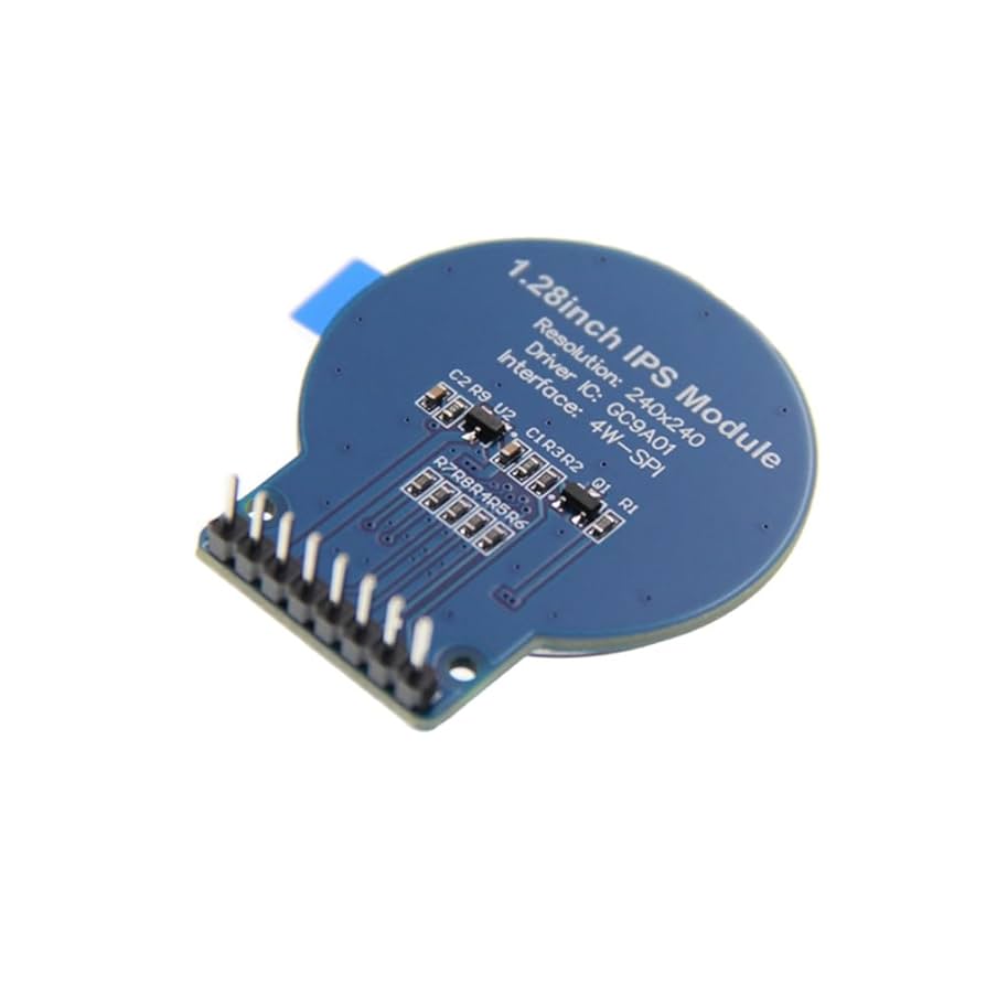 Orolotay 1.28" Rundes TFT Display - 240x240 IPS Vollbild SPI Schnittstelle