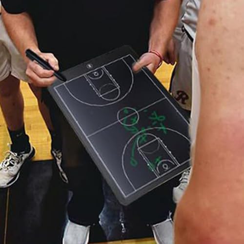Baloncesto pizarra de entrenamiento interactiva y marcador LCD de 16 pulgadas 6