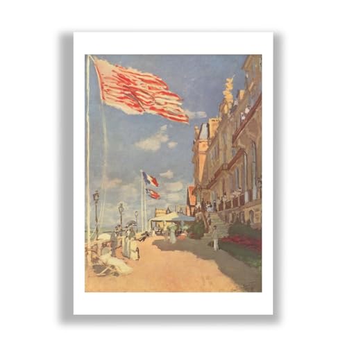 Impression Monet Hôtel Des Roches Noires à Trouville format Medium Spiffing Prints