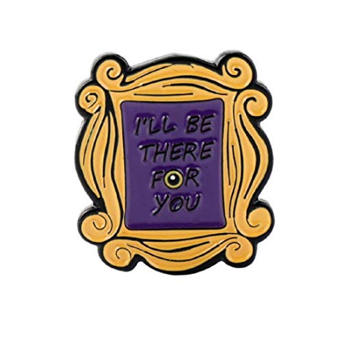 Friends - Theme Song I'll BE There for You 1" Enamel Cassette or