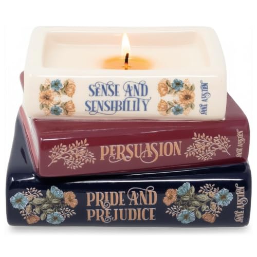 Book Stack Scented Candle