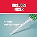 J-B Weld InstantWeld - Clear, 2 Minute Set Epoxy Adhesive, Static Mixer No Mess Application - 14ml