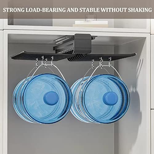 Pull Out Trousers Rack - 2 Arms Pants Hanger Bar for Space Saving Clothes Organizer, Ideal for Storage Solutions in Closets and Small Spaces