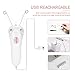 Facial Hair Remover, Electric Women Cordless Facial Threading Epilator Ladies Beauty Hair Remover USB Rechargeable Facial Trimmer Cotton Threading Hair Shaver