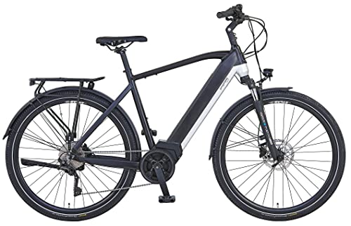 Prophete eSUV E-Bike 28", Elektrofahrrad mit AEG ComfortDrive, vollintegrierter Rahmenakku mit 630 Wh, 10-Gang Kettenschaltung, Hydr. Scheibenbremsen, Farbe schwarz, weiß