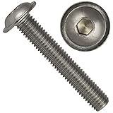 ✅ Flachkopfschrauben entsprechen der ISO 7380 und bestehen aus Edelstahl A2 - dadurch sind sehr langlebig. Edelstahl A2 (V2A) werden hauptsächlich im Außenbereich verwendet, da sie eine hohe Korrosionsbeständigkeit besitzen 