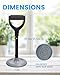 Mobility Aids Tool Device to Help Get up from Floor, Standing Aids & Supports Assist Handle for Seniors, Lift Assist for Elderly, Indoors, Garden, Housework, Black, 503C