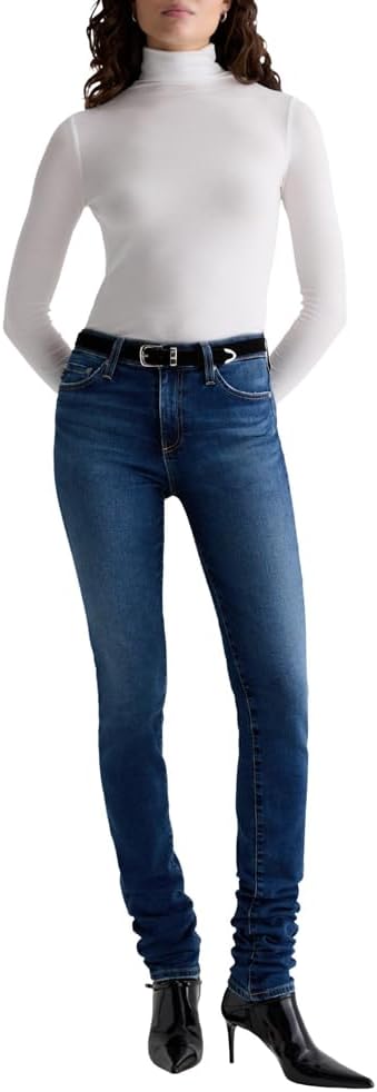 AG Women's Viola Mid Rise Skinny